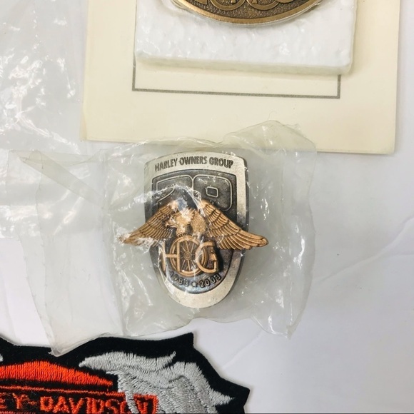 HARLEY DAVIDSON Hog Pin & Patch Set - Picture 3 of 6